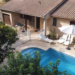 'Villa Nizas' with private pool and garden.