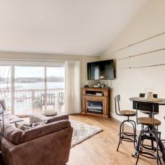 Port Clinton Condo with Balcony and Water Views!