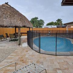 Pool home in Miami