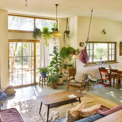 Amazing Hemp house in the middle of an oak forest