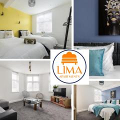 Lima Apartments Ltd-4 Beds-Large property -Long Stay Deal-Business-Parking