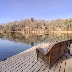 Lakefront Butler Retreat with Hot Tub and Dock!