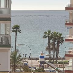 Atico cerca del mar con vistas