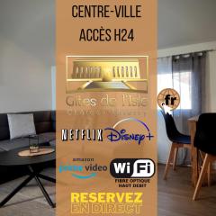 Gîtes de l'isle - WiFi Fibre - Netflix, Disney - Séjours Pro