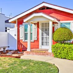 Colorful Long Beach Bungalow with Patio and Grill