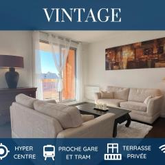 HOMEY VINTAGE - Hypercentre - Proche Gare et Tram - Terrasse privée - Wifi gratuit