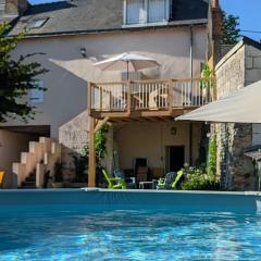 Logis des Fées, spa, piscine et jardin