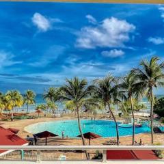 Ti Kaz Funky Host -T3 vue mer prémium 3 étoiles - Village vacances Sainte Anne Guadeloupe