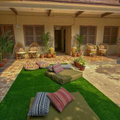 The Melo pomelo courtyard. ( Right in between Thamel and basantapur durbar square)