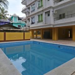 Luxury 2BHK Apartment near Calangute Baga beach with Pool
