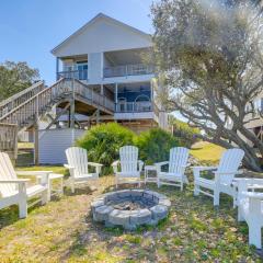 Waterfront Emerald Isle Home with Dock Access!