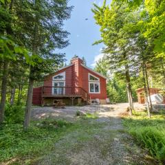 Les Chalets Tourisma - Chalet dans les bois avec lac privé - Le Colibri