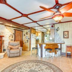 Kerrville Vacation Rental with Colorful Courtyard!