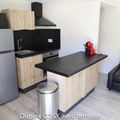 Duplex cosy avec terrasse