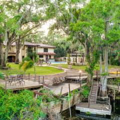 Spacious Tampa Vacation Rental with Pool and Dock