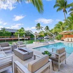 Gorgeous Waterfront Villa in Miami Beach