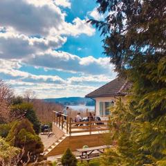 Villa des Suisses avec Jacuzzi & vue sur Lac des Settons