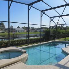 #463-Fabulous 4 bed villa with south facing private pool and spa overlooking water