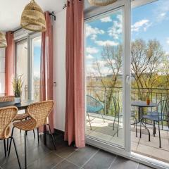 Lyon Cité- Appartement vue Rhône terrasse-Caluire