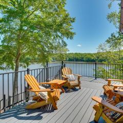 Lakefront Vacation Rental with Views and Hot Tub!