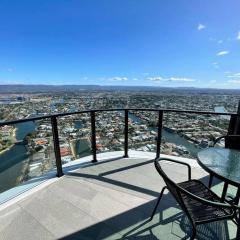 Broadbeach luxury Casino riverview skyline 2bedroom apt 48F