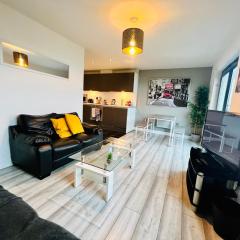 Lush Cardiff Bay Apartment with Secure Parking and Fast Wifi