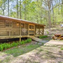 Historic Log Cabin with Porch Near Patoka Lake!