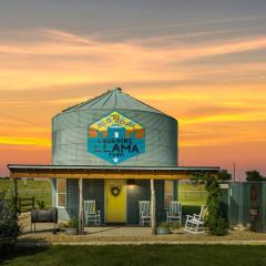 Silo House At Laughing Llama Farm