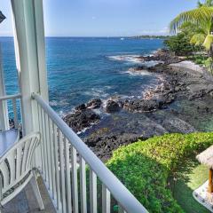 Condo On the Ocean, Lagoon and Garden - Hale Kona Kai 411 by Casago Kona
