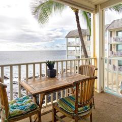 Oceanfront Condo to Enjoy Sea Breeze and Sunset on Lanai which hangs over the ocean!! - Hale Kona Kai 305