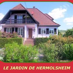 Gîte Le Jardin de Hermolsheim. Alsace très spacieux