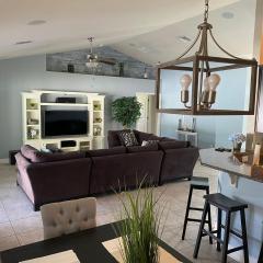 Gone Coastal! Large Heated pool home 30 min from beaches!