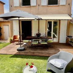 Maison Calme 6 Pers. au Golf Pont Royal - Piscine, Terrasse, Parking, Clim, Fibre - 13370 Mallemort - FR-1-658-24