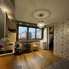 Elegant rooftop studio with shared terrace and jacuzzi