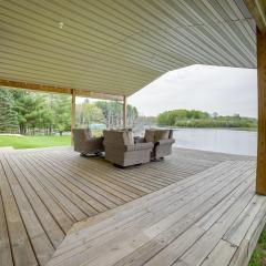 Secluded Evart Vacation Rental on 82 Acres!