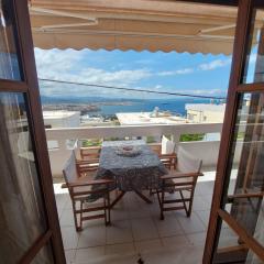 Eolia apartment with panoramic Chania view