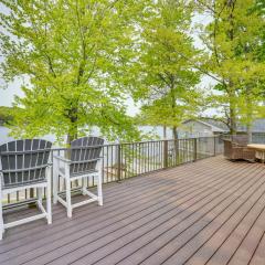 Family Home on Crystal Lake with Private Beach!
