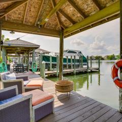 Waterfront Home 30 Mi to New Orleans with Boat Dock
