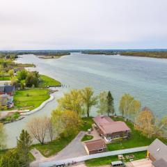 Riverfront Sault Ste Marie Home with Dock!