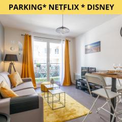 The Sunshine- Appart cosy proche Paris-Disney avec Parking privé dans résidence