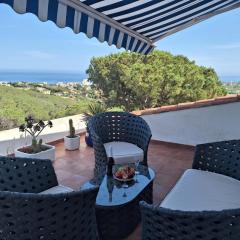 Apartment Platja de Aro con piscina y vistas al mar