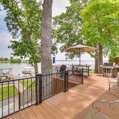 Pet-Friendly Grove Vacation Rental with Boat Dock!