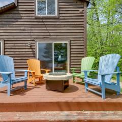 Minnesota Cabin with Deck and Private Beach