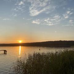 Domek Letniskowy nad Jeziorem, Las, Mazury