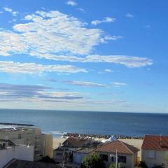 studio avec magnifique vue mer a Carnon-plage