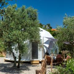 luxury dome tents ikaria ap'esso