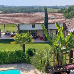 Maison avec piscine chauffée et pool house