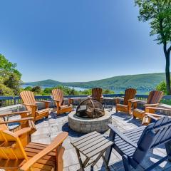 Finger Lakes Vacation Rental with Hot Tub and Pool