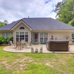 Fayetteville Retreat with Hot Tub and Fenced Yard