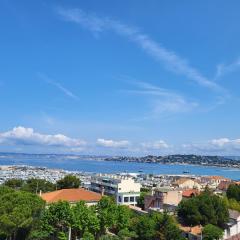 La Pointe Rouge vue mer